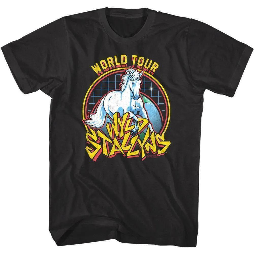 Bill And Ted Wyld Stallyns World Tour Movie Music Parody Graphic T-Shirt